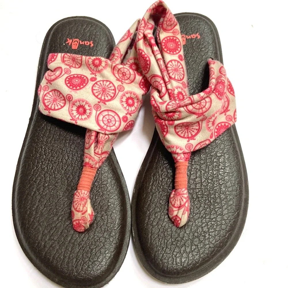 COPY - Sanuk Yoga Sling Bicycle Print Sandals - Picture 7 of 10
